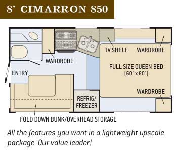 Alpenlite 850 Floor Plan