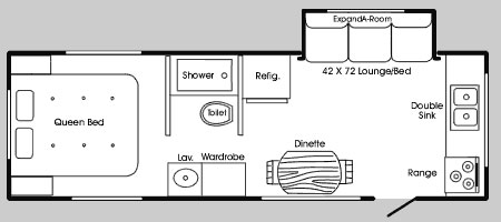 HiLo 2705T floor plan