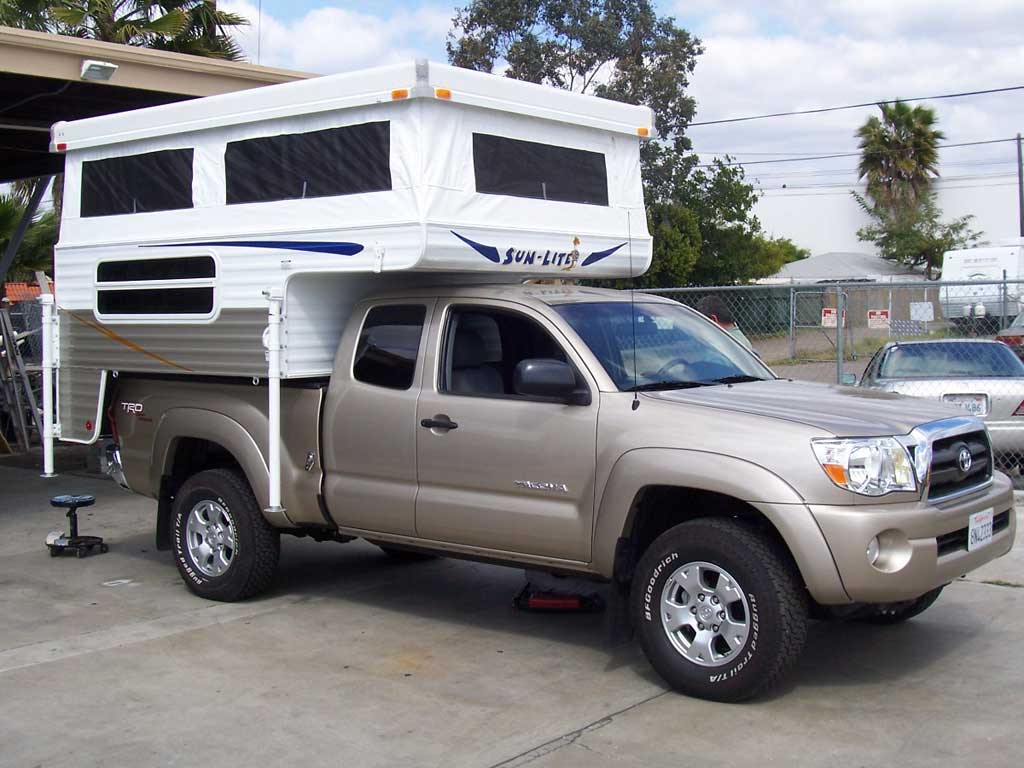 toyota tacoma camper trailer #4