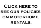 RV Rentals in Orange County and San Diego